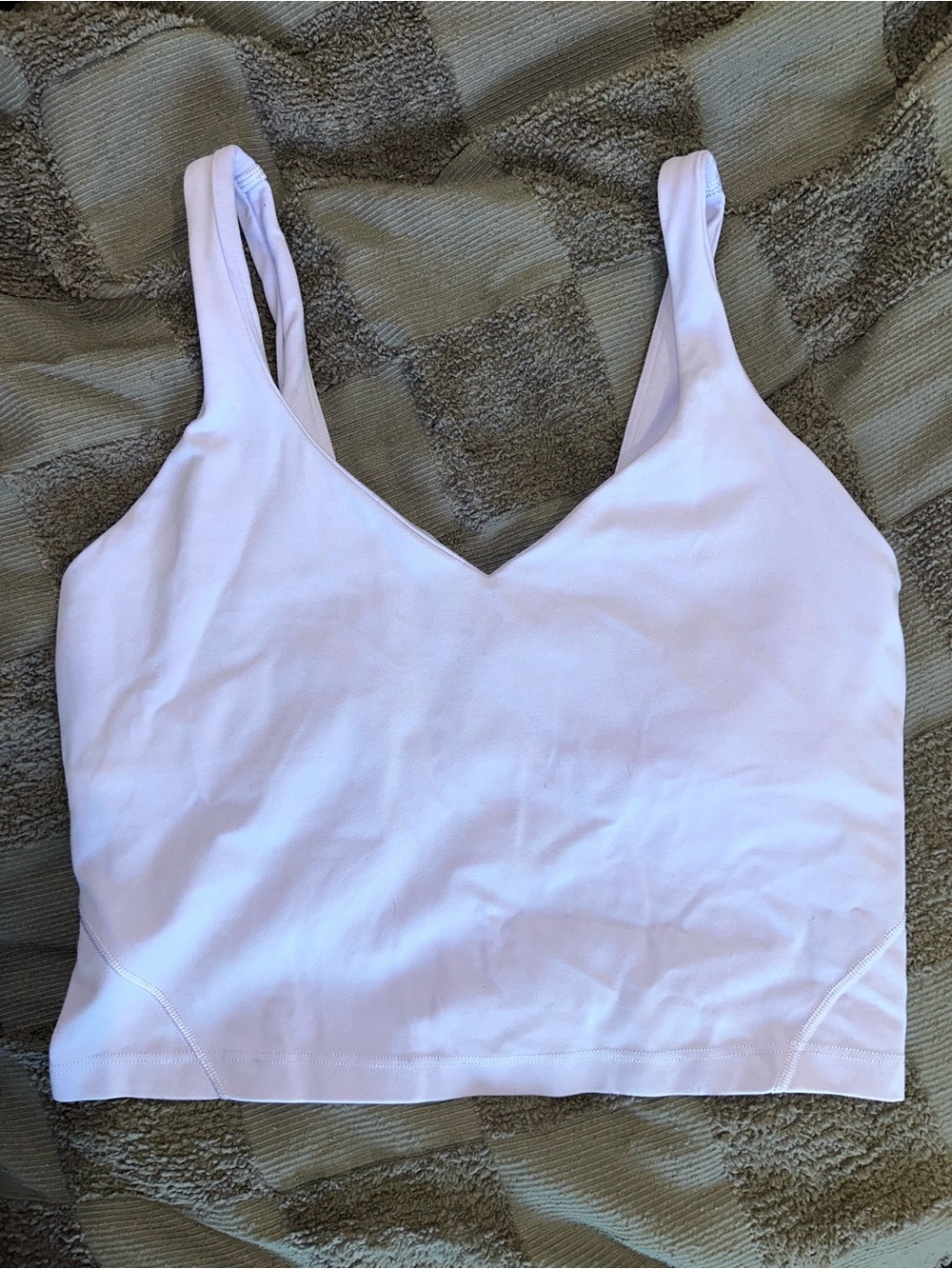 lululemon athletica Light Pink Tank Top